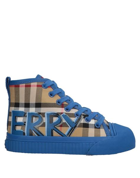 burberry blue sneakers|women's Burberry high top sneakers.